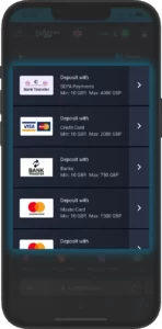 Payment methods at MyStake casino